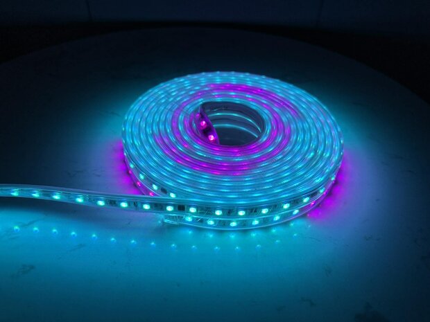 LED - Strip - Complete set - RGB Veelgebruikte kleurrijke RGB - Lichtstrip van 5 meter SMART