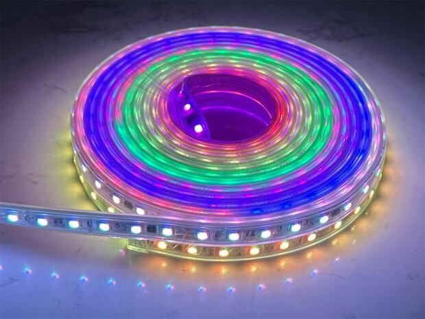 LED - Strip - Complete set - RGB Veelgebruikte kleurrijke RGB - Lichtstrip van 5 meter SMART