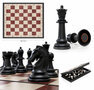 Chess set - Magnetic chessboard - foldable board - 33x33 cm