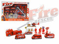 Feuerwehr-Spielzeugset - Fire Rescue - Spielzeug-Feuerwehr-Set