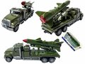 Diecast Metal Realistic Air Defense Missile Truck Toy. is made of high quality. - pull back drive - 16.5 C