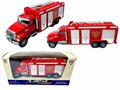 Fire truck Cool-Model Toy fire engine Tanker sprayer - pull-back drive - 16.5 CM