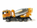 Mixer truck toy vehicle - Die Cast metal Alloy - pull-back drive - 16.5CM