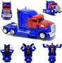 Robot Truck 2 in 1 robot en vrachtwagen transformer voertuig - led licht en geluid 24CM