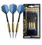 Dartpijlen set - 3 stuks - Darten - druppelvormige darts incl. darts shafts en hoesje - Blauw