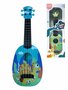 Dinosauriergitarre &ndash; 4 Saiten &ndash; 54 cm &ndash; Musikgitarre &ndash; Kindergitarre