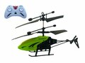 RC helicopter - controllable with hand and remote control Green