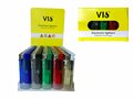 Elektronik Feuerzeug - 50 St&uuml;ck - nachf&uuml;llbar - Transparente Farben - vio &reg; Feuerzeuge