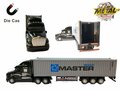 LKW mit Containerzugmaschine mit Anh&auml;nger 40FT Container Master &ndash; Diecast Master G