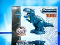 Robot Tyrannosaurus Rex - can move and walk - lays eggs - light and dino sounds 30CM B