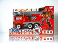 Jouet DIY - Robot de d&eacute;formation et camion de pompiers Mecha Fire Truck Optimus Prime 2 en 1