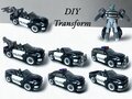 DIY - Deformation robot and car toy Mecha Optimus Prime Police robot - 2 in 1