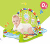 Tapis de jeu b&eacute;b&eacute; Couverture de fitness b&eacute;b&eacute; avec jouets et piano 0 ans Viva Kids