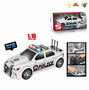 Politie auto met frictiemotor geluids en lichteffecten 24CM Police car 99 USA 