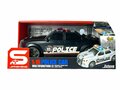 Politie auto met frictiemotor geluids en lichteffecten 24CM Police car 99 USA Z