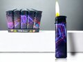 Aanstekers Klik - Elektronisch - 50 in tray navulbaar- laser print 