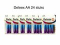 Deleex AA batterijen R6P 1.5V - 24- stuks in pak