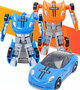 Transformeerbare Robot &amp; sportauto ( per 2 stuks ) Fighter - Warrior - Bots - Suba Racer 2-in-1 