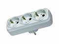 Stopcontact 3&nbsp;voudig wit - Verloopstekker Splitter 