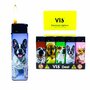 Feuerzeuge - Nachf&uuml;llbar &amp; Verstellbar - 50 St&uuml;ck mit Hundeaufdruck