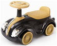 Loopauto Classic Luxury Retro Car - 55CM - Zwart - muziek en lichtjes