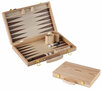 Backgammon Set -massief hout -  47,5 x 38 x 2,7 cm Set 'Classic Heritage'.