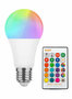 LED RGBW Kleurveranderende Lamp &ndash; E27 &ndash; 7W &ndash; met Afstandsbediening