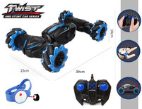 Handbestuurbare auto - Rc twist Gesture sensor car 1:10 - Off-Road - stunt auto