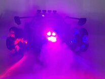 Burnout radiografisch bestuurbaar auto 1:12