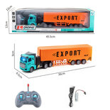 Rc Vrachtwagen met trailer 1:46 27MHZ