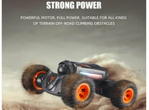 RC Twist auto 2.4ghz - transformeert laag/hoog - rc stunt car