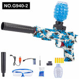 Gelblaster - compleet set M1911 Blue Graffiti - oplaadbaar - 39CM