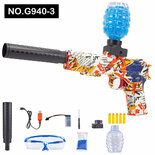 Gel Blaster M1911 Graffiti - incl. gel ballen + pijlen - oplaadbaar - 39CM