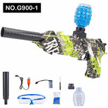 Gel Blaster- Elektrische pistool - Green Graffiti - compleet set - 43CM
