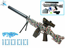 Gel Blaster- Elektrische orbeez geweer Army SKULL - incl. gel ballen - oplaadbaar - 80CM
