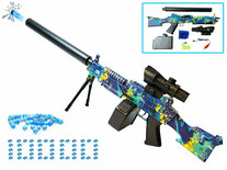 Gel Blaster- Galaxy print - compleet set incl. gel ballen - oplaadbaar - 80CM