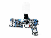 Gel Blaster- Blue Graffiti - compleet set incl. gel ballen - oplaadbaar - 38CM