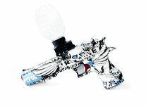 Gel Blaster - Sand Eagle Black Graffiti - compleet set- 39CM