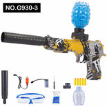 Gel Blaster - Sand Eagle Yellow Graffiti - compleet set - 39CM