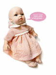 Bonnie baby pop - met 12 babygeluiden - zachte knuffelpop 30.5CM