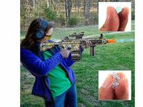 Gel Blaster- Galaxy print - compleet set incl. gel ballen - oplaadbaar - 80CM