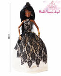 Speelgoed pop met leuke gala jurkje - Bruidsmeisje, gala, cocktail outfit 30CM