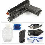 Gel blaster G18S Glock - incl. 10.000 gel ballen + oplaadbaar