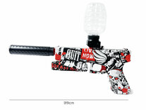 Gel Blaster- Elektrische pistool  - Red - compleet set - 37 CM