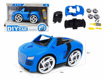 DIY Car puzzel auto die je uit elkaar haalt en weer opbouwt- 21 in 1 - Speelset bouwen educatief