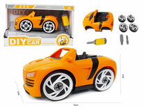 DIY Car puzzel auto die je uit elkaar haalt en weer opbouwt- 21 in 1 - Speelset bouwen educatief