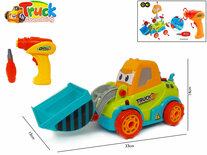 Graafmachine bouwset - DIY bouwpakket van 24st. met schroefboormachine 2in1