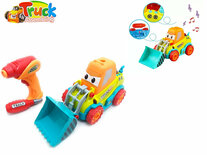 Graafmachine bouwset - DIY bouwpakket van 24st. met schroefboormachine 2in1