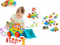 Graafmachine bouwset - DIY bouwpakket van 24st. met schroefboormachine 2in1