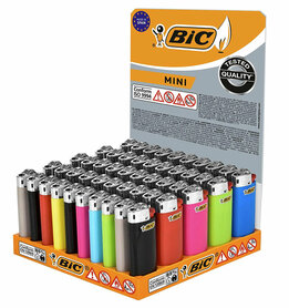 BIC Briquets mini - 50 PCS Briquets - Mini Briquets mélange Couleur plus léger